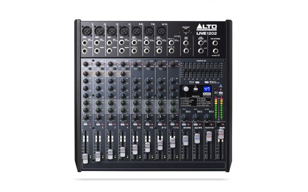 Live 1202 12 Kanal Efektli USB Analog Mikser