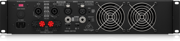 KM1700 2x800 Watt Power Amfi