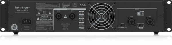 NX3000 2x1500 Watt Power Amfi
