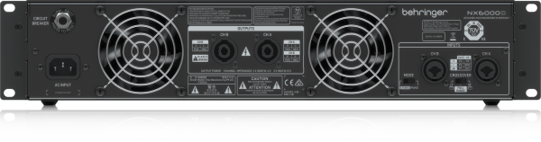 NX6000 2x3000 Watt Power Amfi