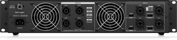 NX4-6000 4x1600 Watt Power Amfi