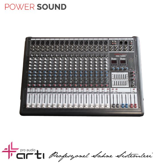 PRO 1682D 16 Kanal Power Mikser