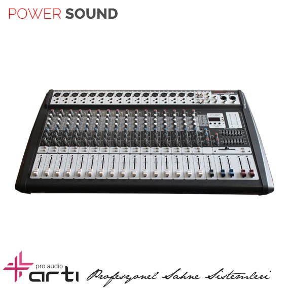 CRX1628 16 Kanal 800 Watt Power Mikser