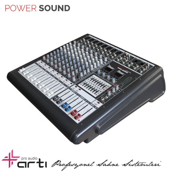 PRO882D 8 Kanal Çift Efekt Power Mikser