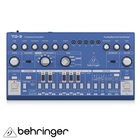 TD3 BU Anolog Bass Line Synthesizer