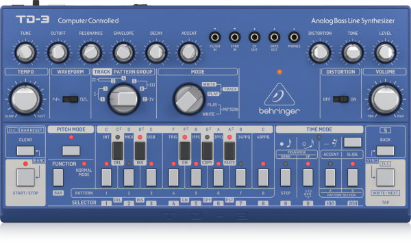 TD3 BU Anolog Bass Line Synthesizer