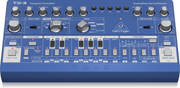 TD3 BU Anolog Bass Line Synthesizer