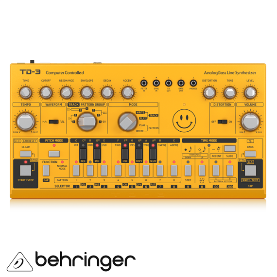 TD3 AM Anolog Bass Line Synthesizer