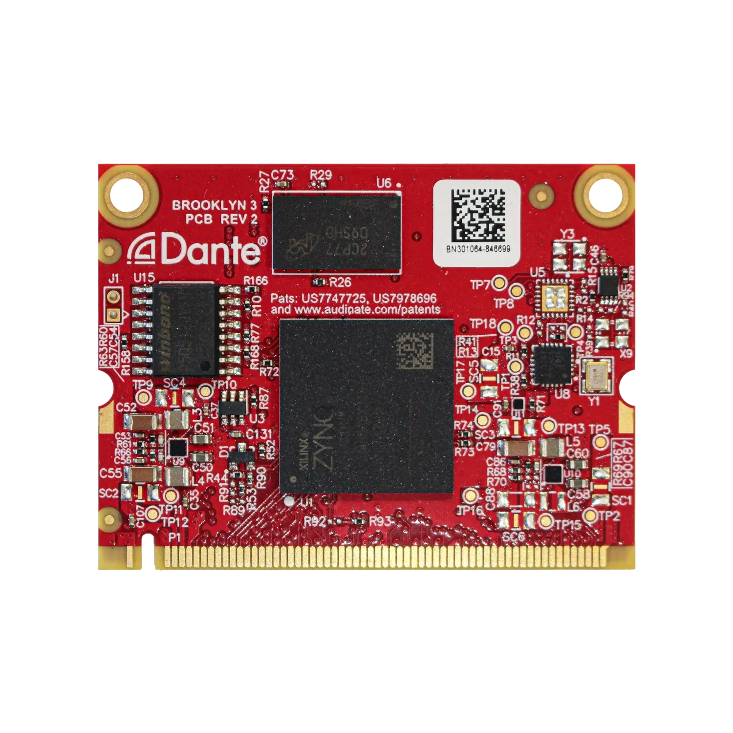 ANM88 LUNA-U için Dante/AES67 Ağ Ses Modülü 8x8