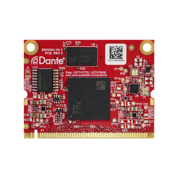 ANM88 LUNA-U için Dante/AES67 Ağ Ses Modülü 8x8