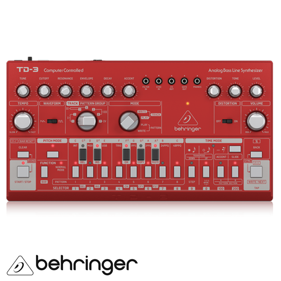 TD3 RD Anolog Bass Line Synthesizer