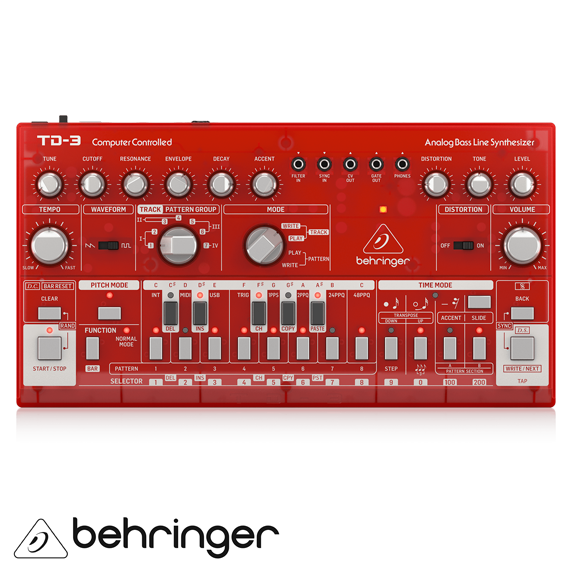 TD3 SB Anolog Bass Line Synthesizer