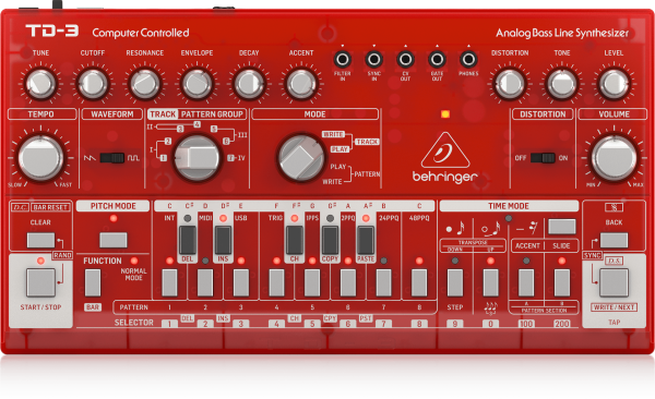 TD3 SB Anolog Bass Line Synthesizer