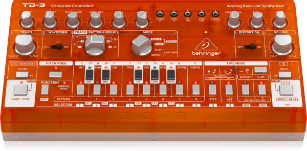 TD3 TG Anolog Bass Line Synthesizer