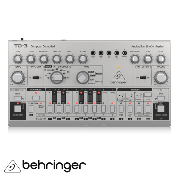 TD3 SR Anolog Bass Line Synthesizer