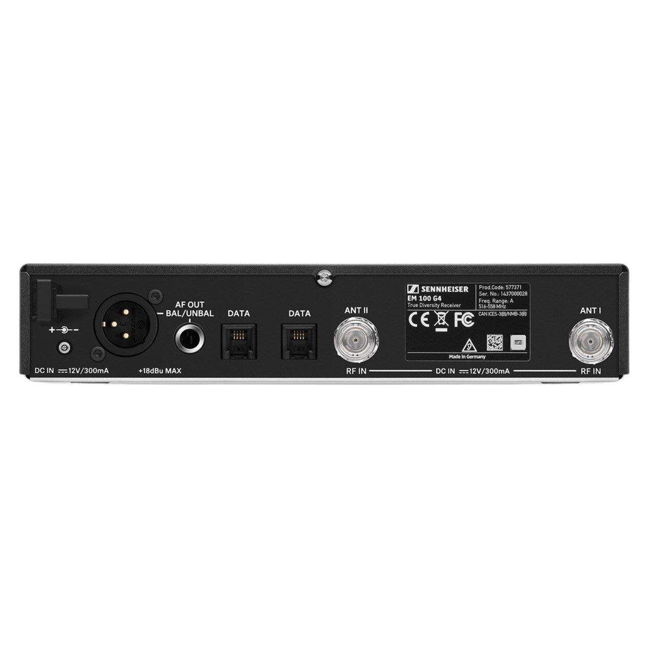 EM 100 G4-A Telsiz Mikrofon Alıcısı
