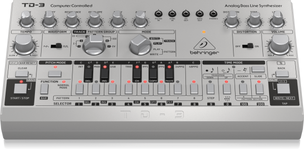 TD3 SR Anolog Bass Line Synthesizer