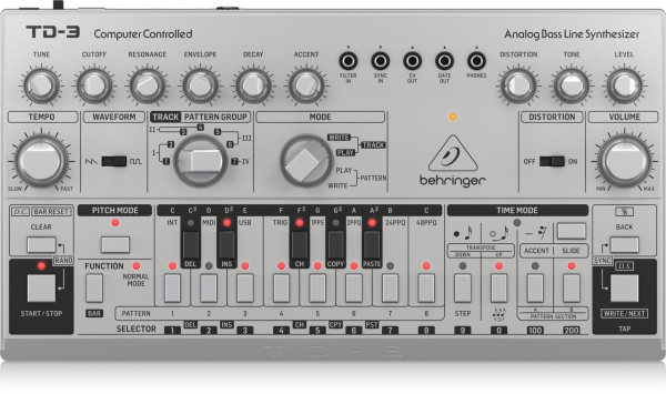 TD3 SR Anolog Bass Line Synthesizer