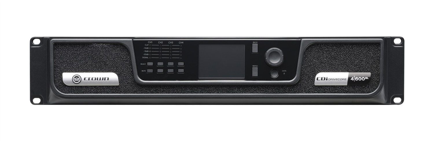 CDi 4-600BL 4x600 Watt BLU link Power Amfi