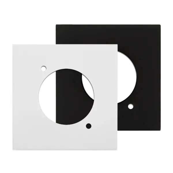 CP45DSZ D-Size Boş Bağlantı Plakası 45x45 mm