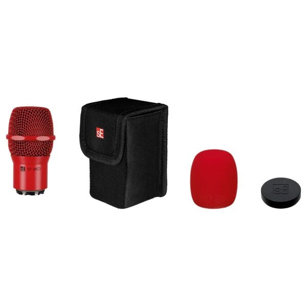 V7 MC1 Kablosuz Mikrofon Kapsülü (Shure Uyumlu) – Kırmızı