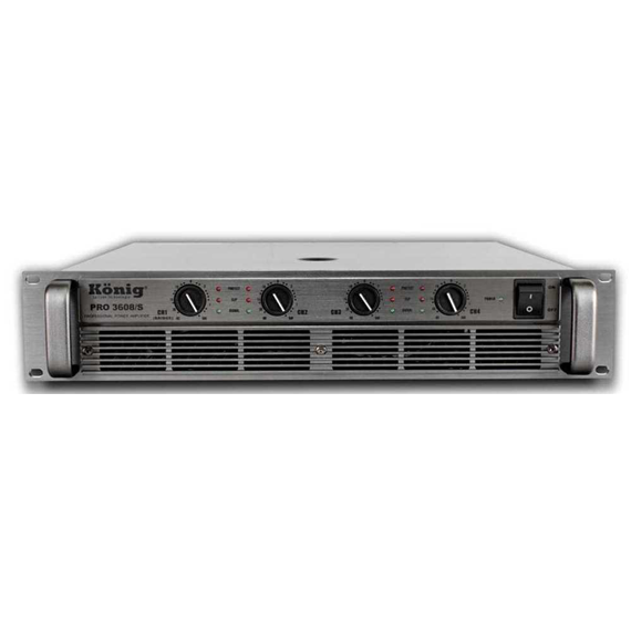 PRO3608 4x800 Watt Power Amfi