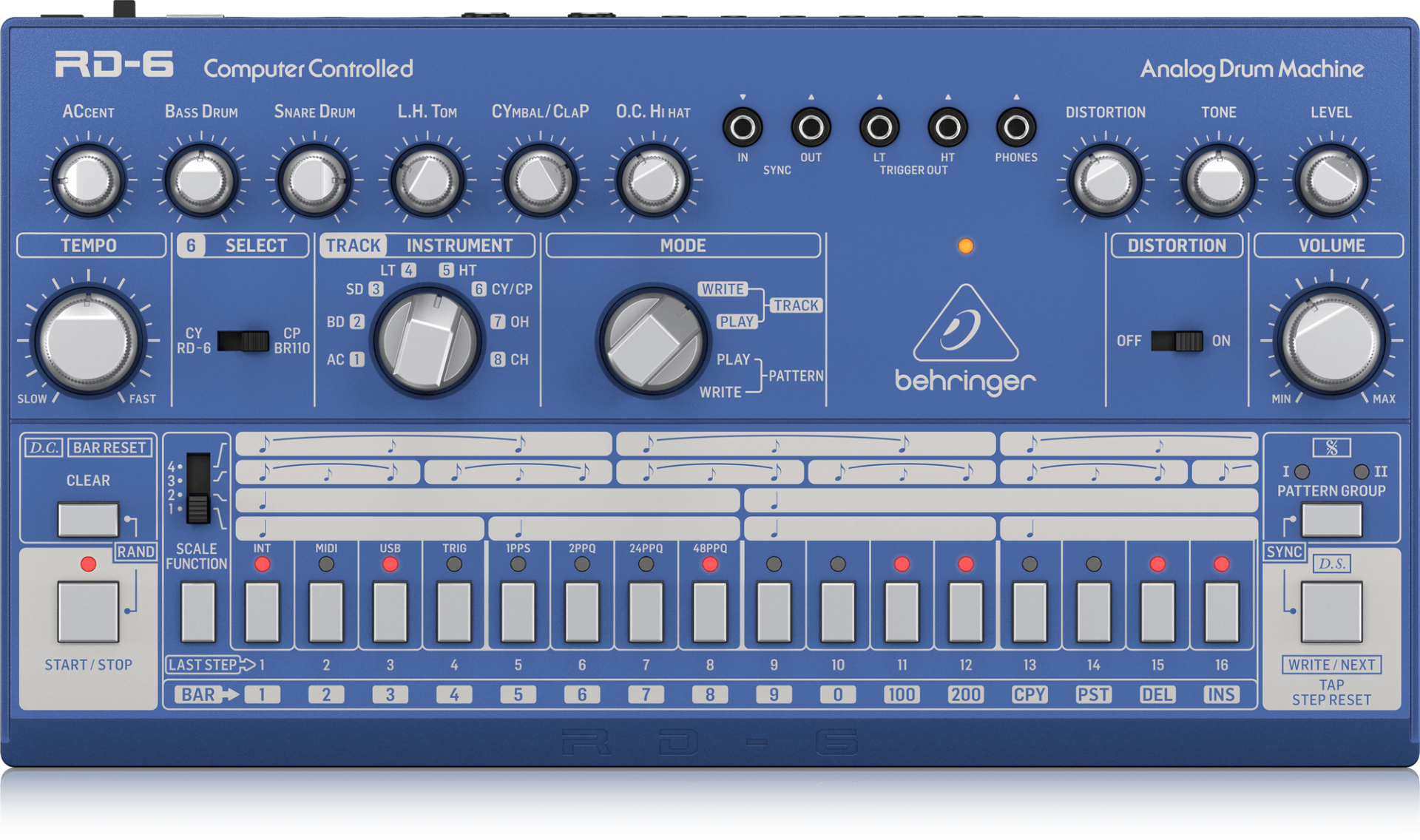 BEHRINGER - RD6 BU Anolog Davul Makinesi